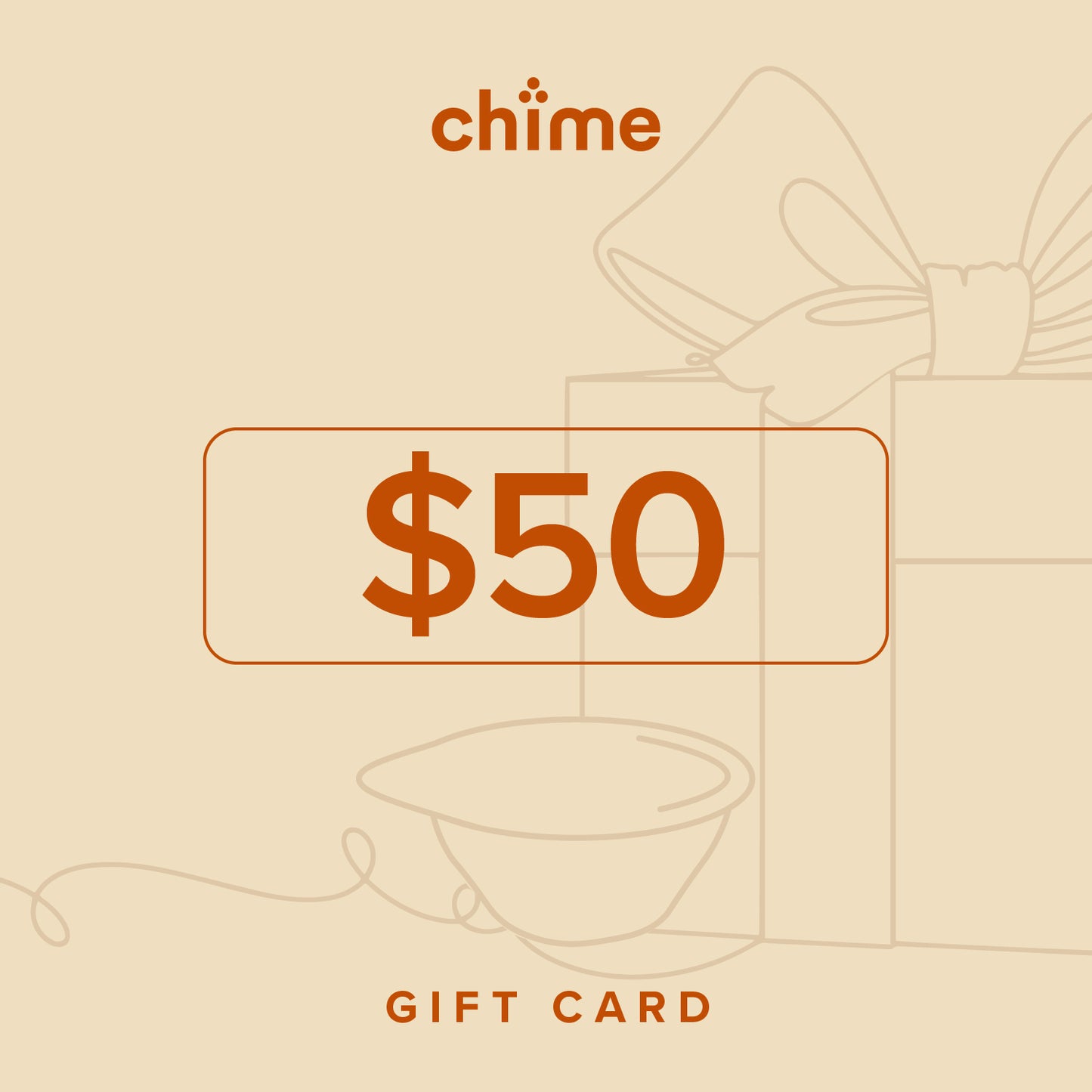Chime Gift Card